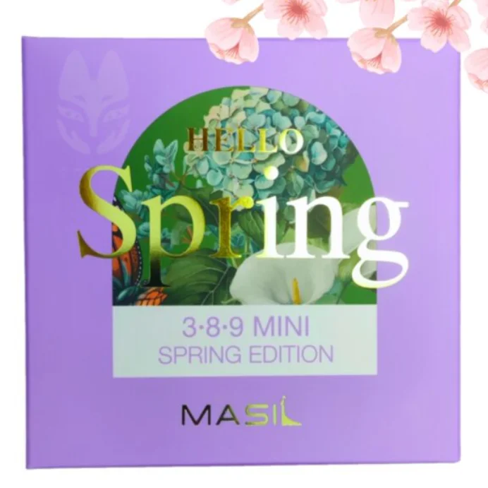 Masil 3.8.9 Mini Spring Edition / Набор для ухода за волосами в миниатюрах