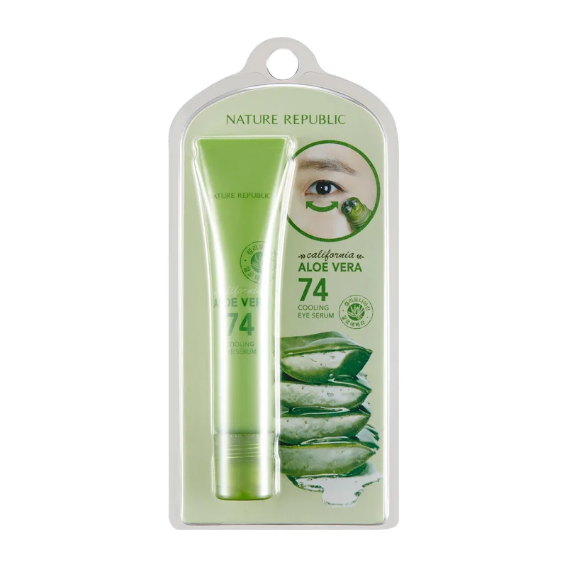 Soothing&Moisture Aloe Vera 74 Cooling Eye Serum/ Сыворотка для кожи вокруг глаз