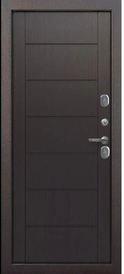 Фото для Дверь металлическая 11 см ISOTERMA Медный антик Тёмный кипарис