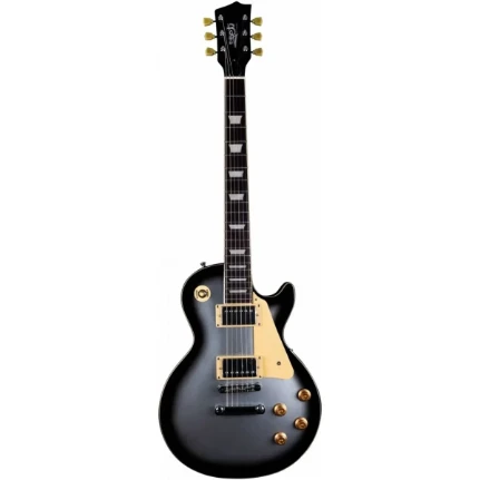 Фото для Электрогитара JET Guitars JL-500 Les Paul Silver Burst - JET Guitars