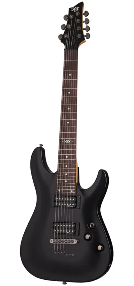 Фото для Электрогитара Schecter SGR C-7 Satin Black, Schecter (Шектер)