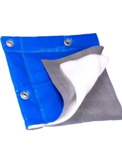 
Полог тарпаулиновый 180 гр. утепленный 4*2,5 м (Тарпаулин+Изолон)