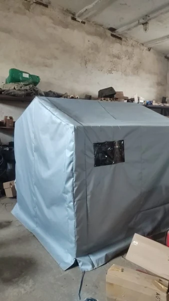 Фото для Палатка сварщика негорючая 2,5*2,5*2,2 (Чехол)