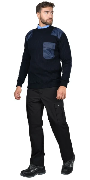 Фото для Джемпер форменный т-синий 