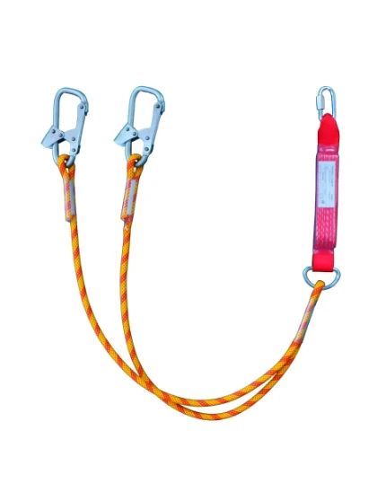 Фото для Строп аВд+Кс двойной из каната с аморт. с 2 монт. и 1 соед. кар. (n)